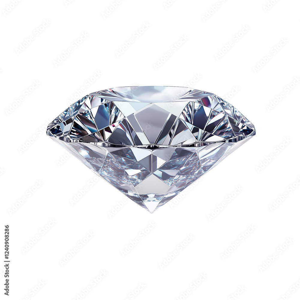 Diamond isolated on transparent background Diamond isolated on transparent background