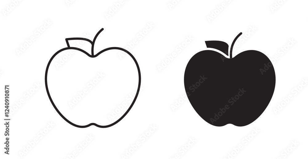Fototapeta premium apple icon