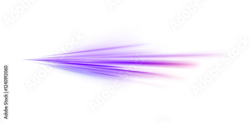 Colorful Light Trails, Long Time Exposure Motion Blur Effect. Abstract fire flare trace lens flares acceleration speed motion on night road. Acceleration speed motion on night road.