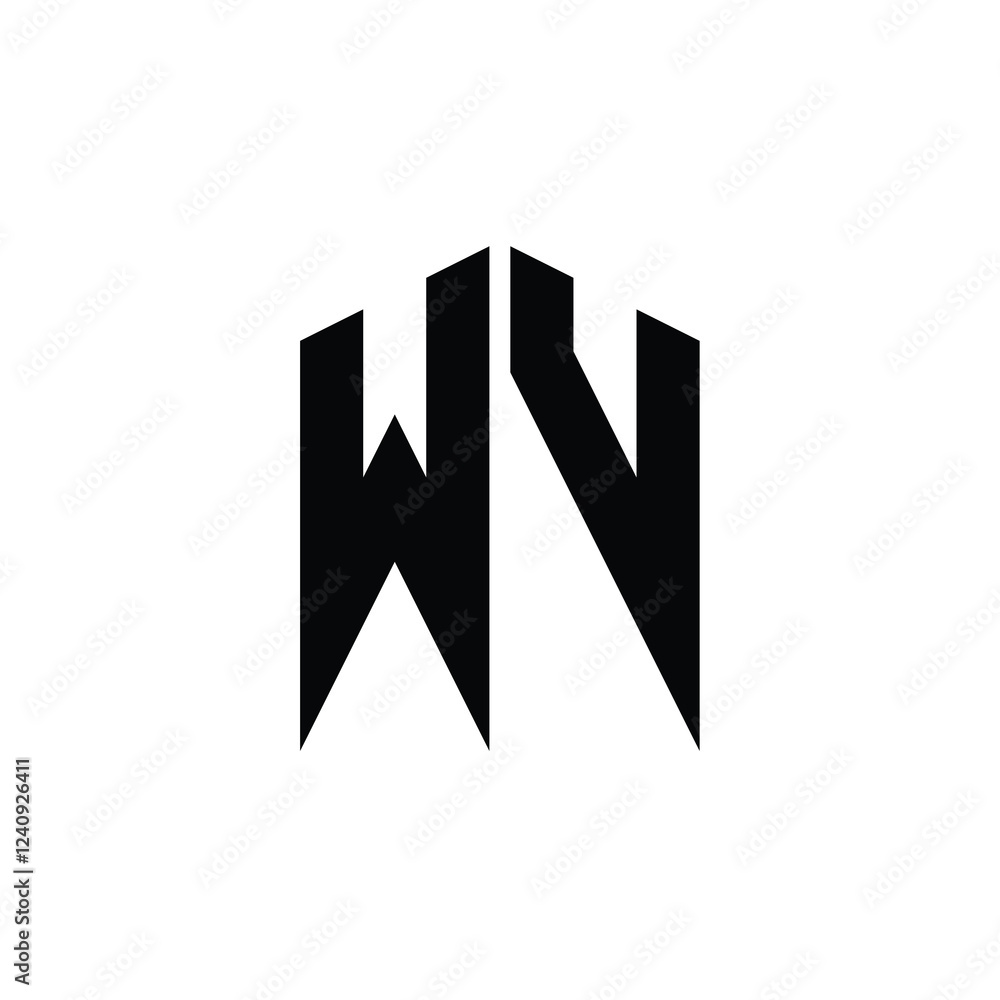 WV monogram logo design letter text name symbol monochrome logotype alphabet character simple logo WV monogram logo design letter text name symbol monochrome logotype alphabet character simple logo