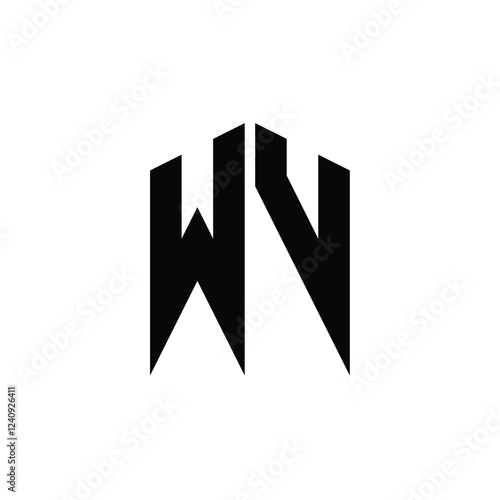 WV monogram logo design letter text name symbol monochrome logotype alphabet character simple logo Free Download WV monogram logo design letter text name symbol monochrome logotype alphabet character simple logo - GFXLoad