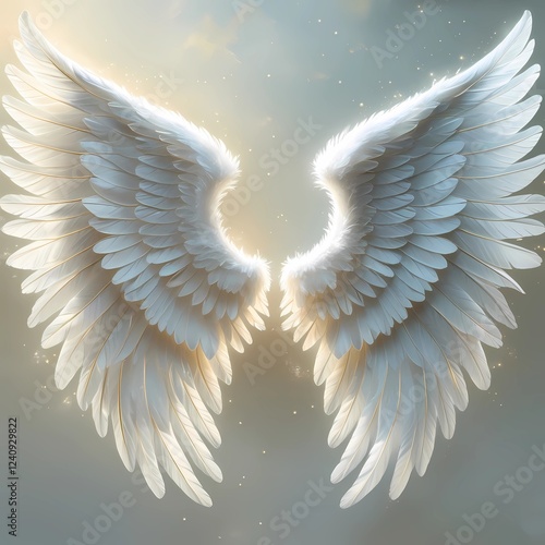 White angle wings 
