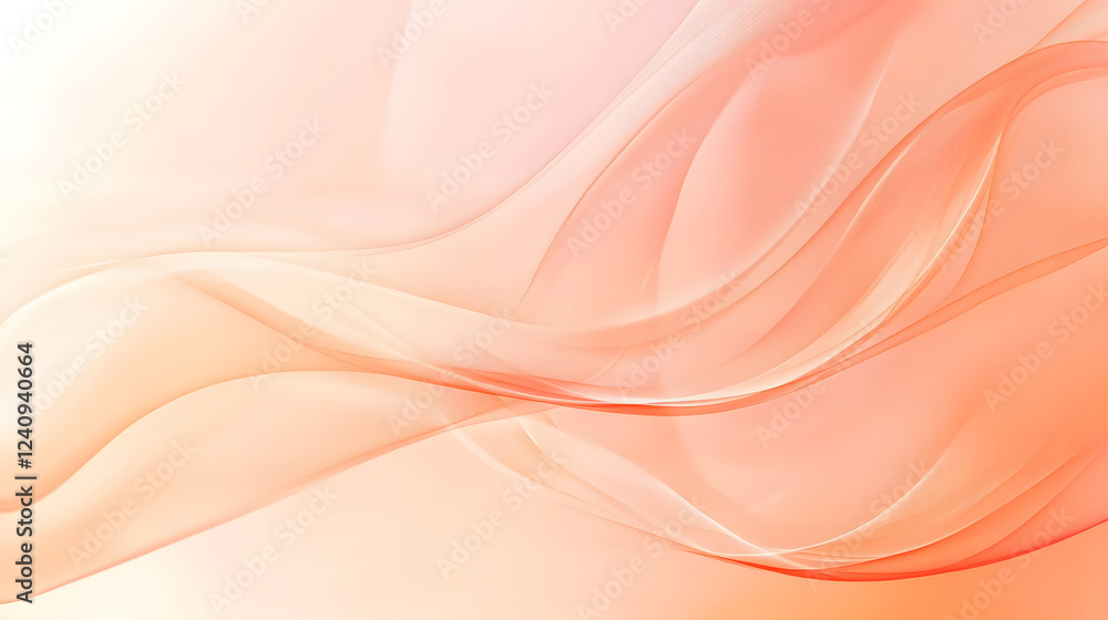 A peach-toned design with soft curves and subtle gradients, offering a serene and soothing visual experience. A peach-toned design with soft curves and subtle gradients, offering a serene and soothing visual experience.