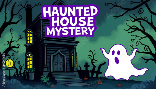 Explore a spooky but fun haunted house, solve mysteries, and befriend friendly ghosts