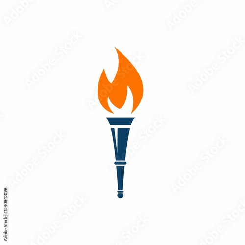 burning match on a black