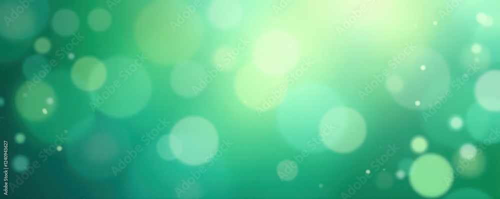 Abstract seafoam green bokeh, nature's soft glow , seafoam, kelly green Abstract seafoam green bokeh, nature's soft glow , seafoam, kelly green