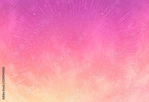 Warm abstract background with pink sunburst pattern, colorful, sunset