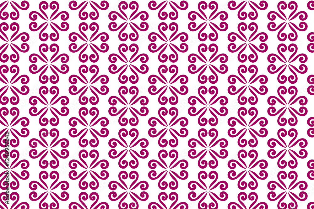 seamless pattern with floral things seamless pattern with floral things