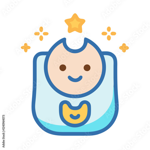 Baby Bib Icon