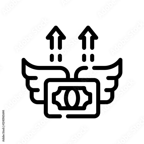 financial line icon