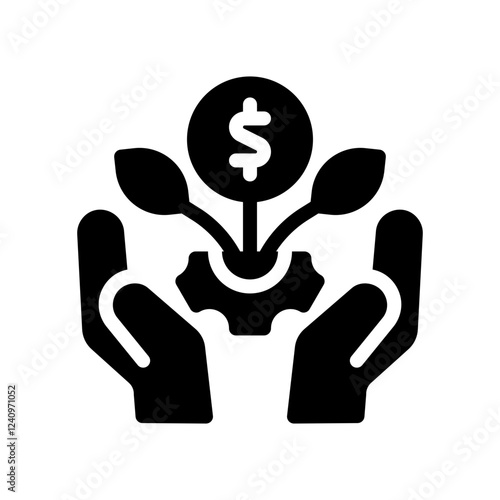 prosperity glyph icon