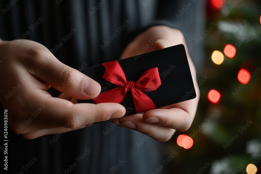 Human Hand Removing Gift Card From Wallet, Human Hand Removing Gift Card From Wallet,