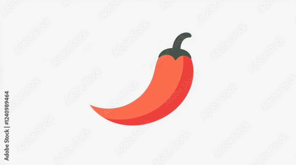 Red Chili Pepper Pixel Art Illustration Red Chili Pepper Pixel Art Illustration