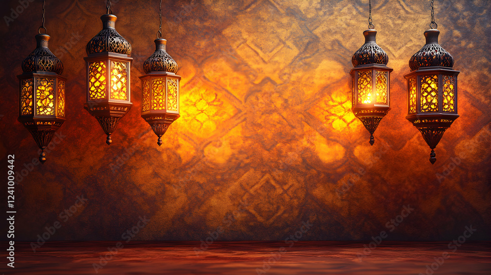 Fototapeta premium lantern in the night