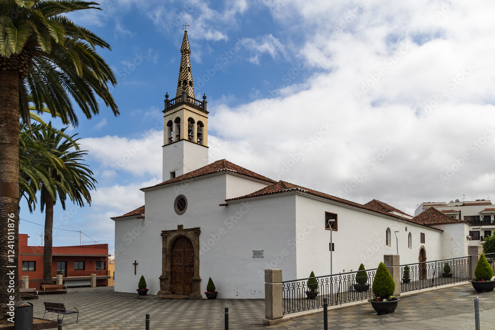 Iglesia de Santiago Apostol, main church of Realejo Alto, Los Realejos, Tenerife, Spain