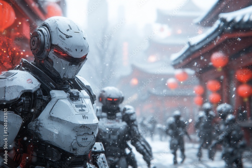 A cyberpunk world where the poor live in neon-lit alleyways filled with malfunctioning robots, scavenging for resources among discarded technology A cyberpunk world where the poor live in neon-lit alleyways filled with malfunctioning robots, scavenging for resources among discarded technology