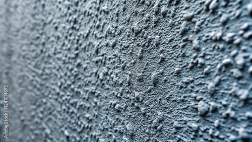 Close-Up Texture of a Rough Grey Concrete Wall - Stock Photo