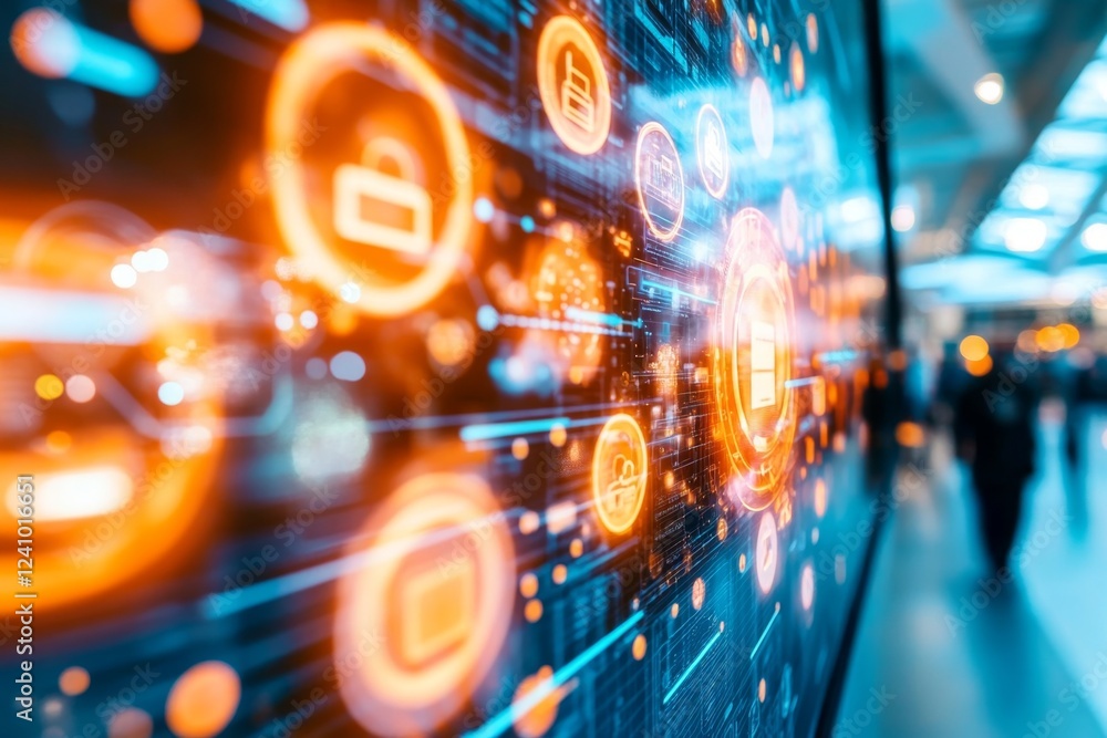A holographic screen displaying digital tuition payments in real-time, with glowing transaction details in a high-tech university setting A holographic screen displaying digital tuition payments in real-time, with glowing transaction details in a high-tech university setting