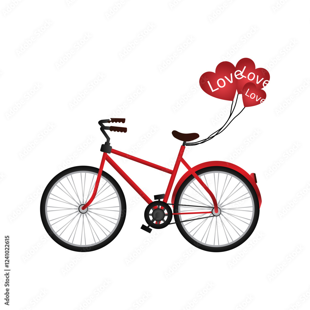 Fototapeta premium love cycle