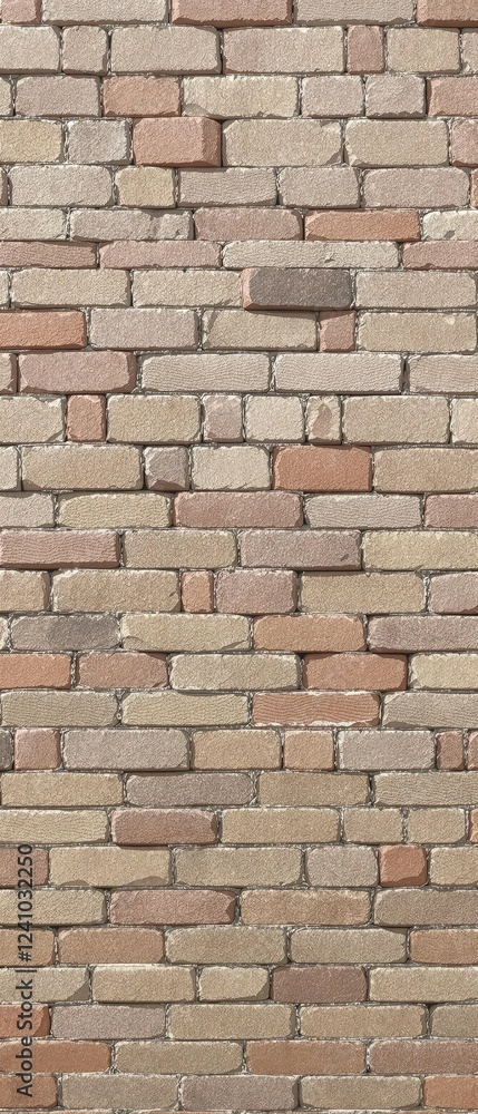 Obraz premium Brick wall with a geometric pattern or texture for added interest , modern interior design, texture, architectural feature, bricks