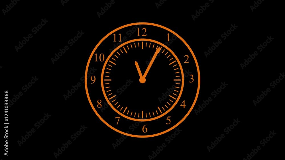 counting down animated clock isolated, Simple clock animation, Animated alarm clock object counting down animated clock isolated, Simple clock animation, Animated alarm clock object
