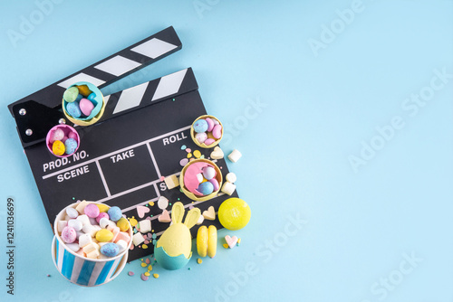 Фотография Easter film and movie background