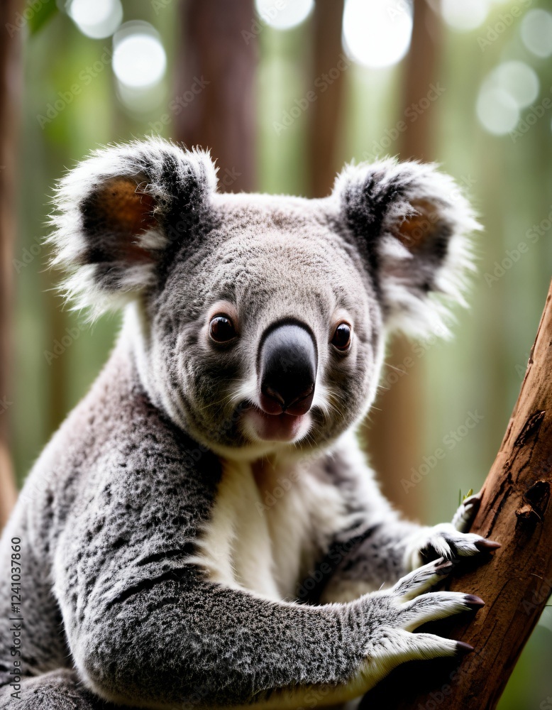 Obraz premium a koala in the forest