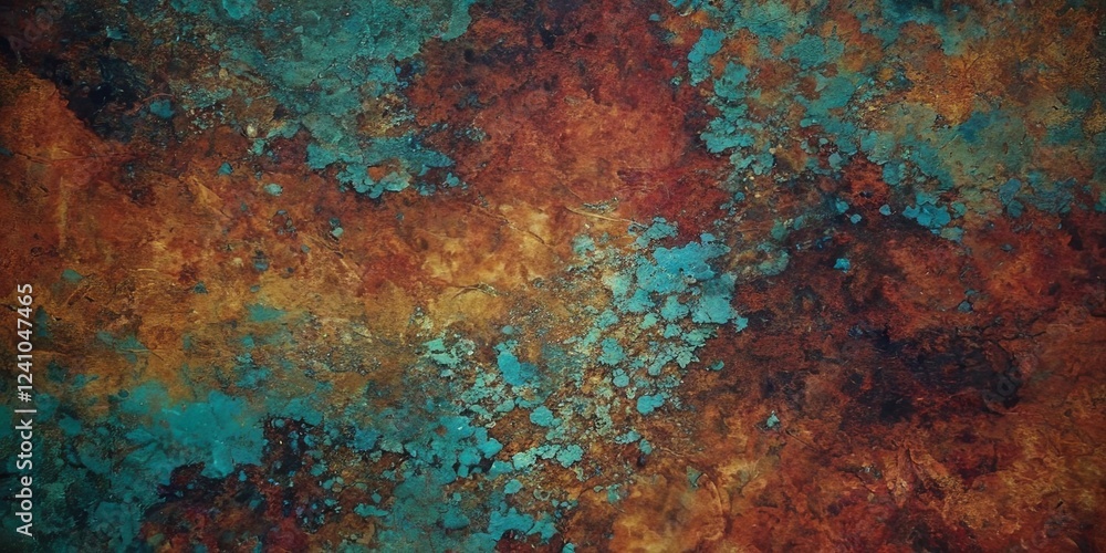 A colorful background with a lot of brown and green