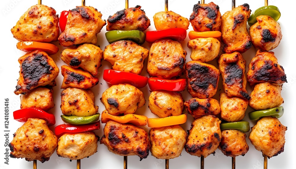 Grilled Chicken and Veggie Skewers Recipe Grilled Chicken and Veggie Skewers Recipe