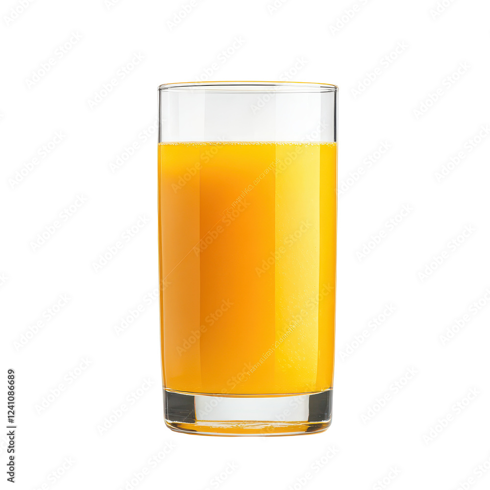 Freshly squeezed orange juice in a clear glass, perfect for a healthy breakfast. Freshly squeezed orange juice in a clear glass, perfect for a healthy breakfast.