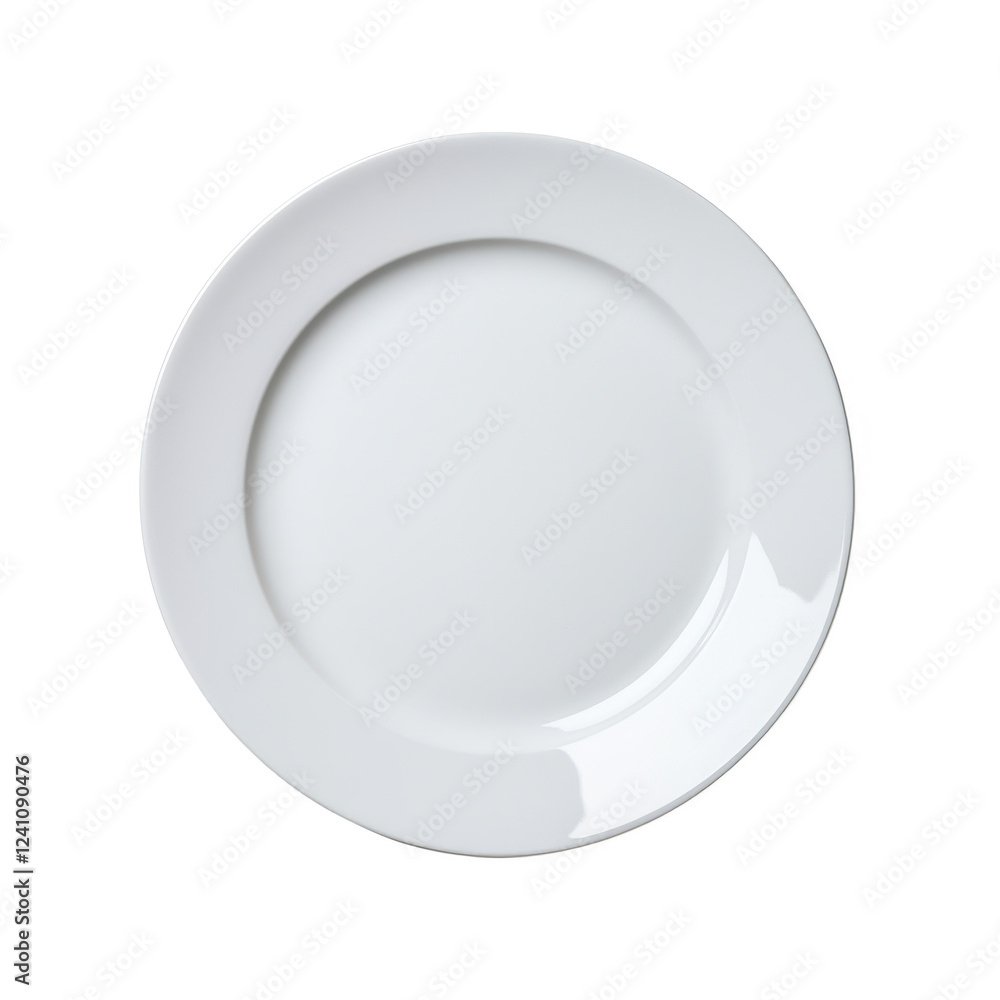 A clean, empty white plate ready for delicious culinary presentation. A clean, empty white plate ready for delicious culinary presentation.