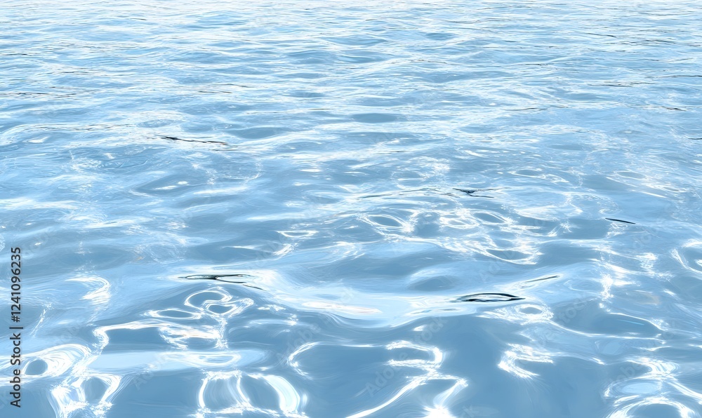 Calm ocean water surface, sunny day, background sky, website or app Calm ocean water surface, sunny day, background sky, website or app