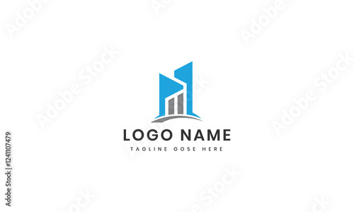 lp logo initial design icon