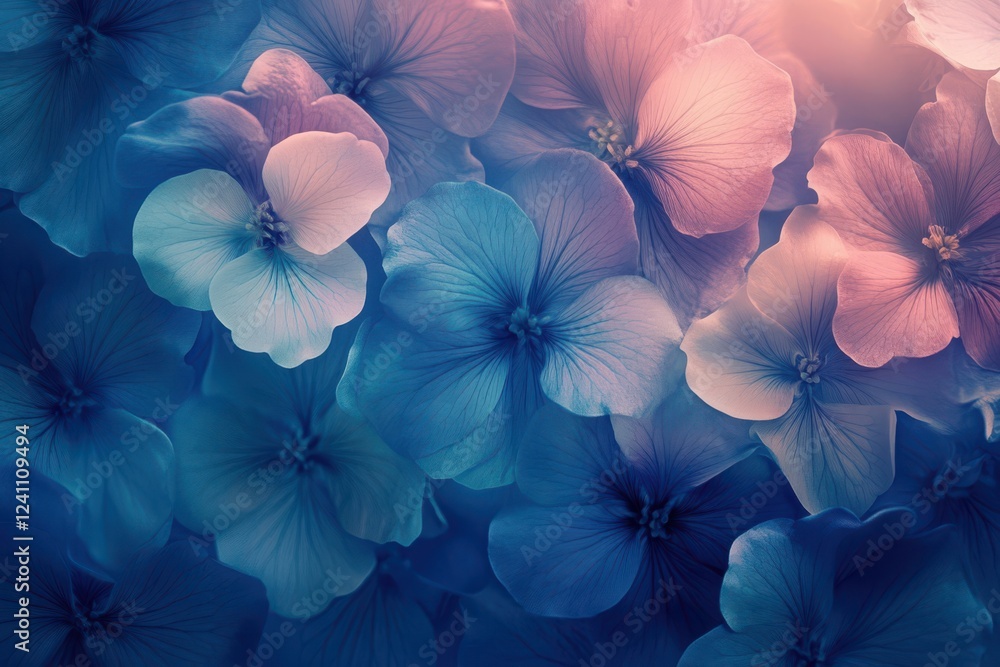 Soft Hues of Hydrangeas Soft Hues of Hydrangeas