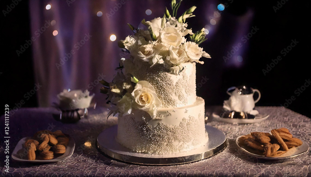 Fototapeta premium Gâteau de mariage