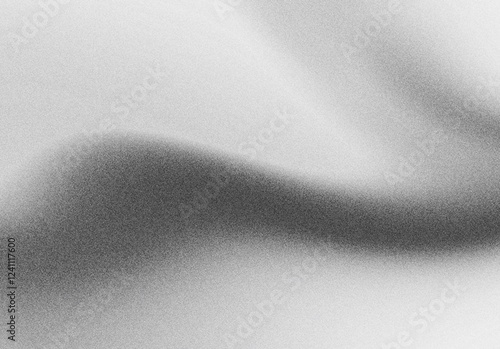 grainy gradient grey black white silver metallic monochrome dark abstract background color grain texture noise surface
