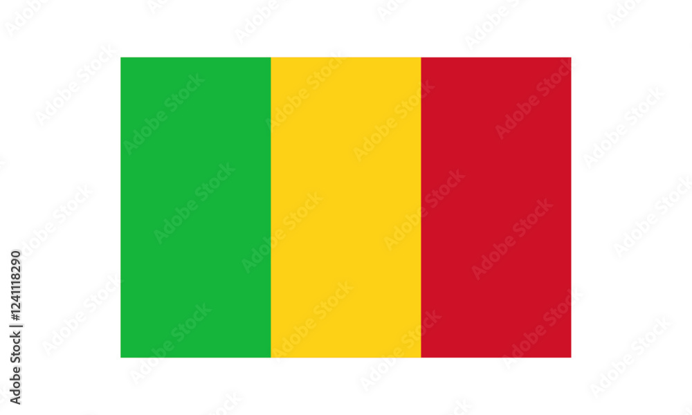Fototapeta premium Flag of Mali
