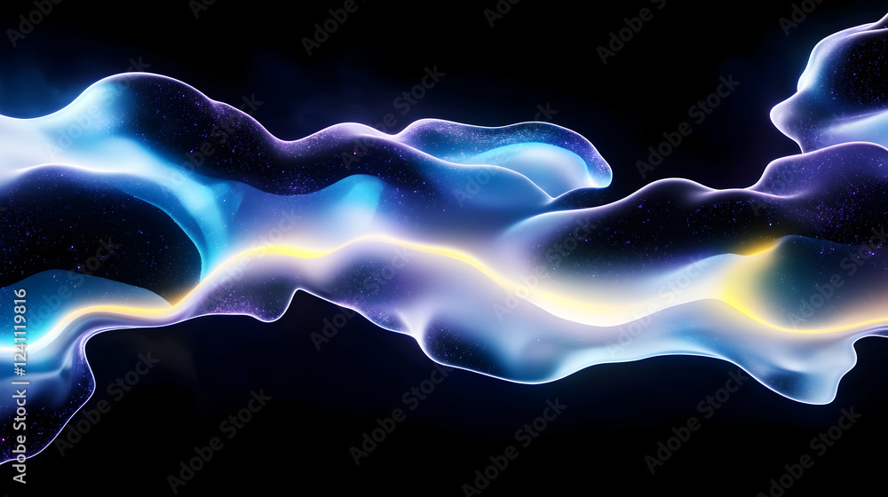 Abstract glowing cosmic nebula; swirling energy, space background; perfect for website headers or sci-fi designs Abstract glowing cosmic nebula; swirling energy, space background; perfect for website headers or sci-fi designs