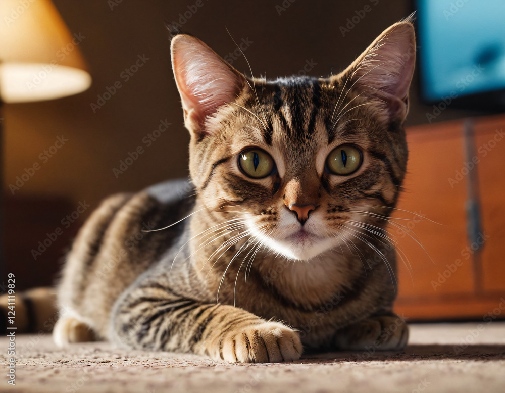 Obraz premium Tabby cat