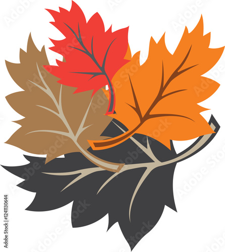 leaf illustration,autumn leaves