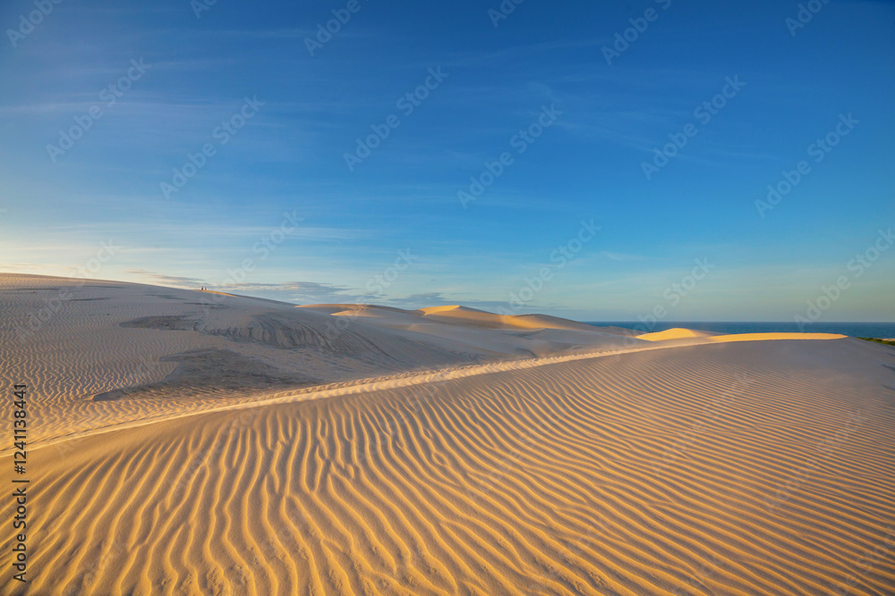 Naklejka premium Sand dunes in Brazil
