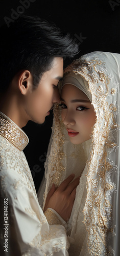 close-up professional wedding photography trational elegant fashion photo