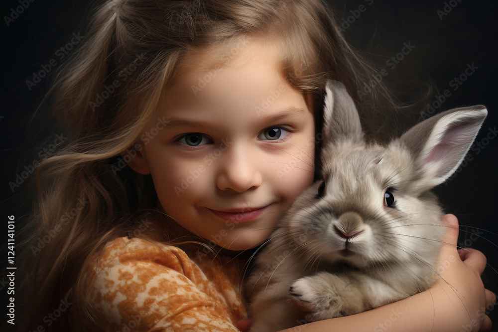 Spring atmosphere of easter holiday generative AI image Spring atmosphere of easter holiday generative AI image