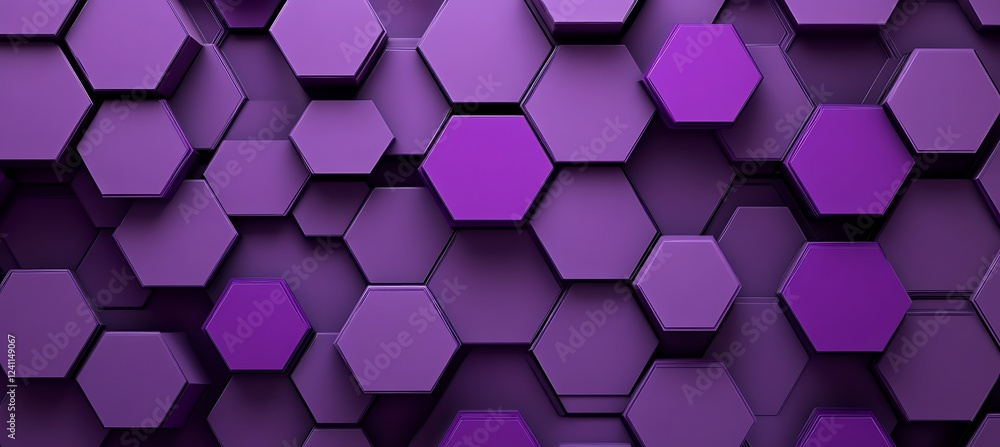 A sleek purple background featuring an arrangement of hexagons in different sizes, providing a bold and dynamic backdrop. A sleek purple background featuring an arrangement of hexagons in different sizes, providing a bold and dynamic backdrop.