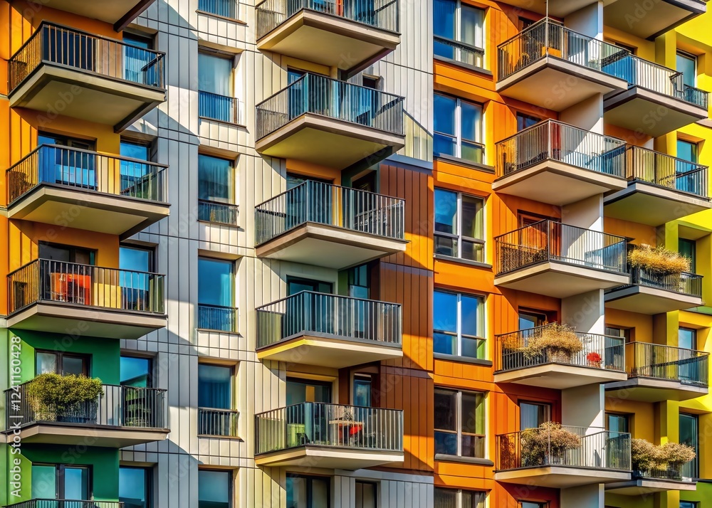 Modern Architecture Balconies: Urban Dwellings & Geometric Designs Modern Architecture Balconies: Urban Dwellings & Geometric Designs