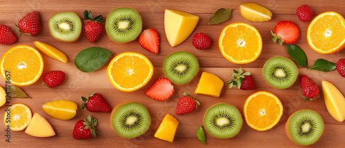 Wallpaper Mural healthy fruits Food for people who love health and lose weight. Torontodigital.ca