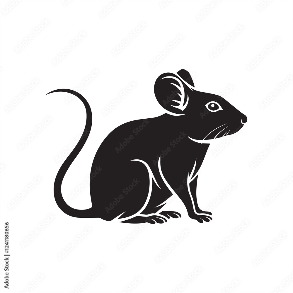 Fototapeta premium mouse with cheese