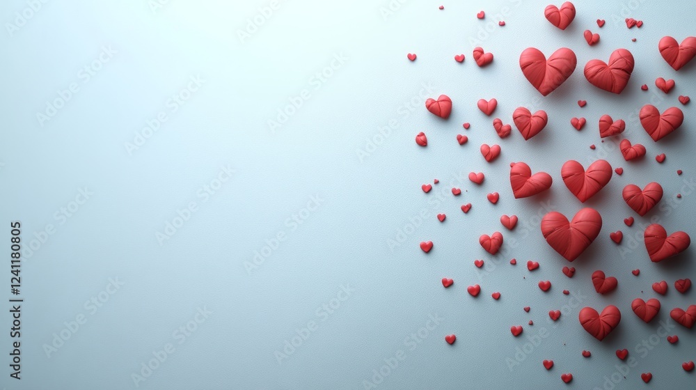 Seamless pattern with hearts Seamless pattern with hearts