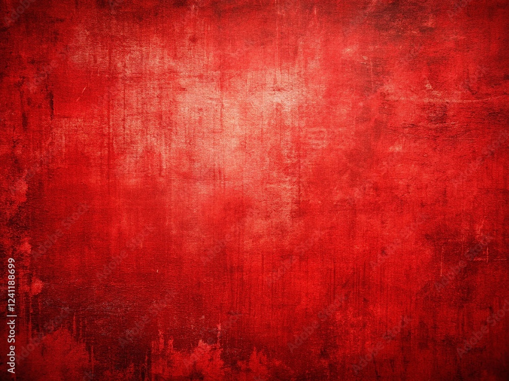 Red Grungy Canvas Texture Background with Copy Space - Left Alignment Red Grungy Canvas Texture Background with Copy Space - Left Alignment
