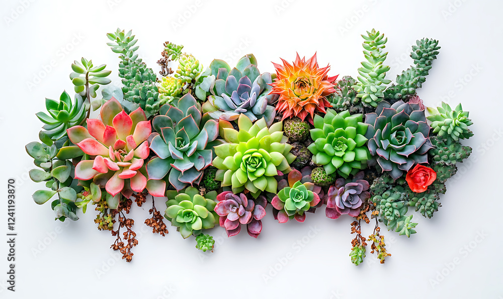 flowers and leaves in pictures illustrator2D